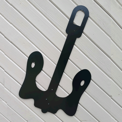 Baldt Decorative Anchor - Black