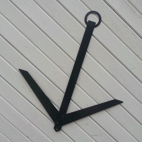 Blade Wall Anchor - Black