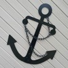 Wrecking Ball Anchor with Chain - Black